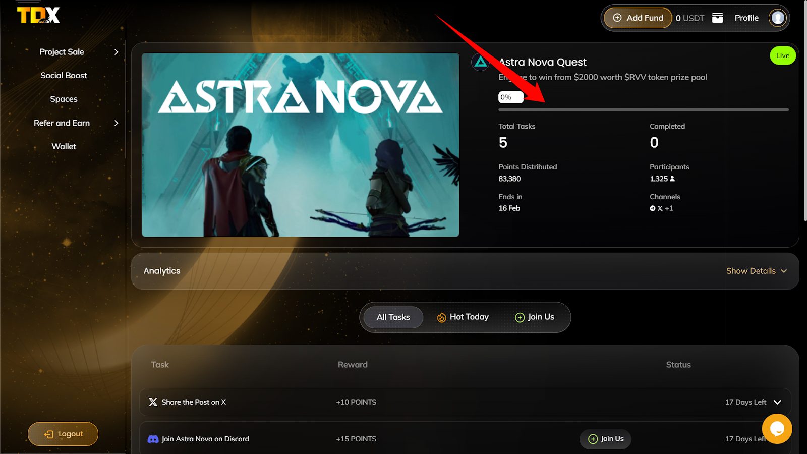 Guide to Using the "Social Boost" Feature on TDX 4
