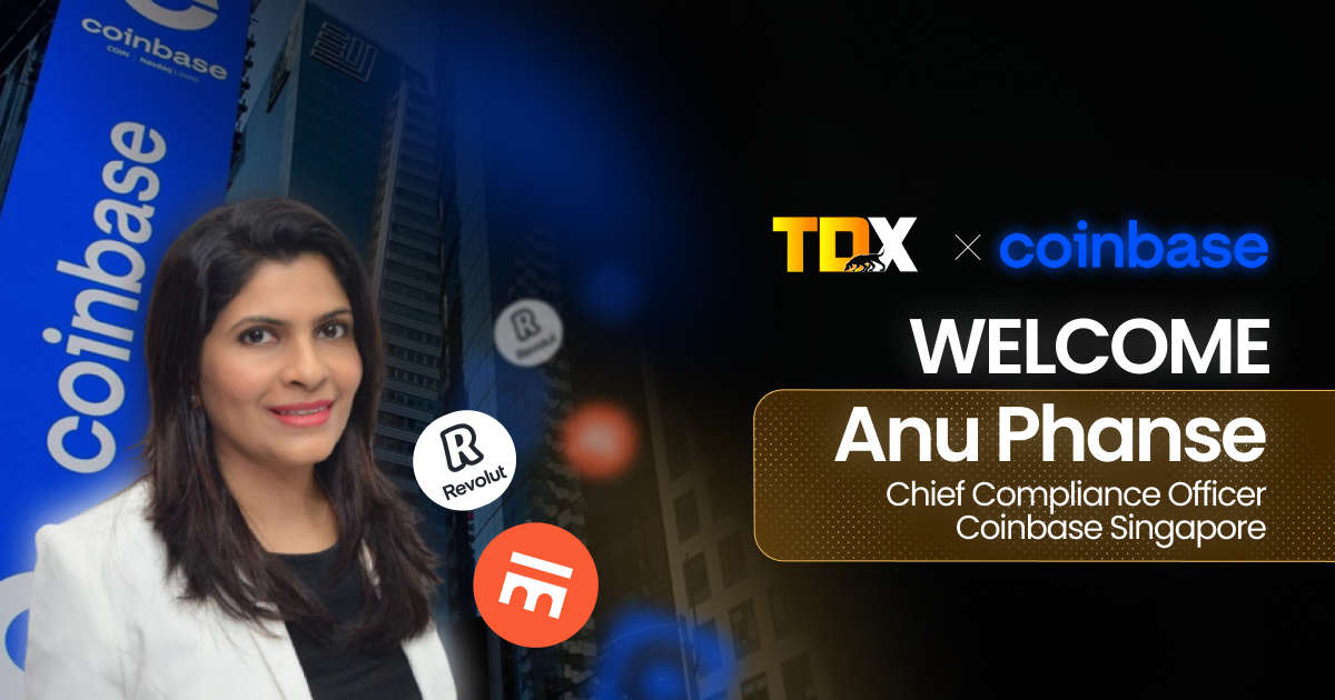 TDX Welcomes Anu Phanse from Coinbase Singapore: Pioneering a New Era in Digital Investment Innovation 1 Anu Phanse