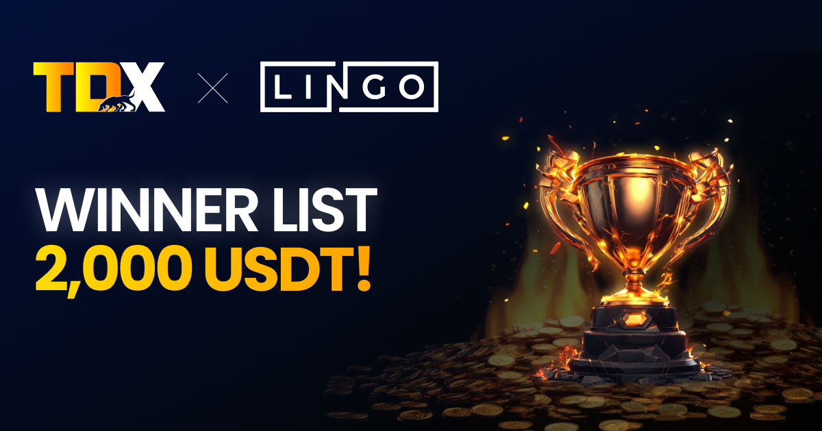 Congratulations to the Top Winners of Lingo Quest at TDX! 1 WINNER LIST blog